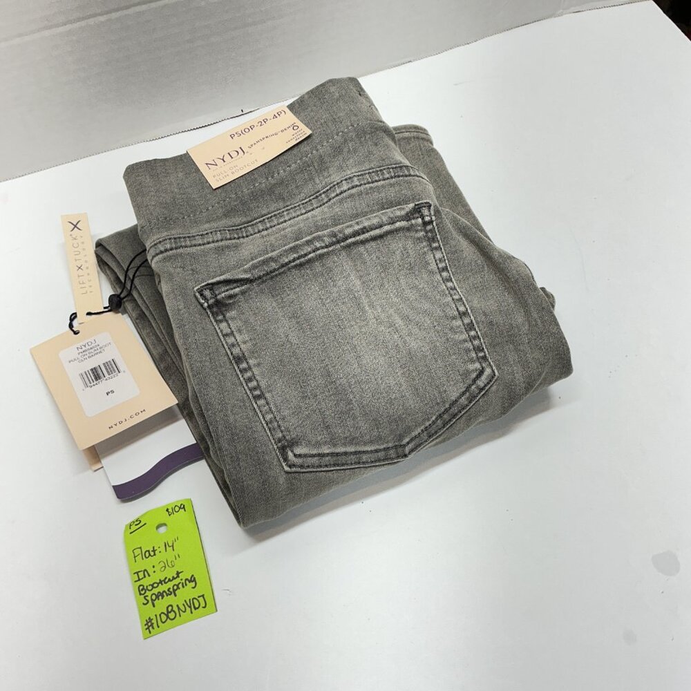SP Jeans NYDJ Spanspring Pull-On Slim Bootcut Jeans- - Picture 7 of 8